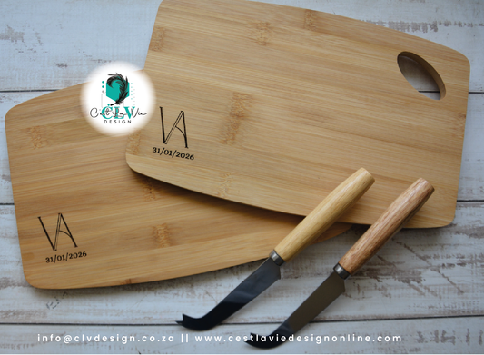 CHARCUTERIE CHEESE BOARD AND KNIFE