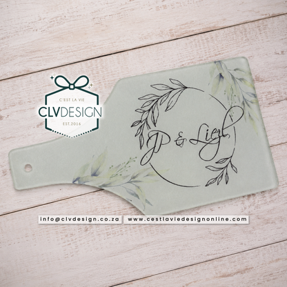 PERSONALISED GLASS CUTTING BOARDS