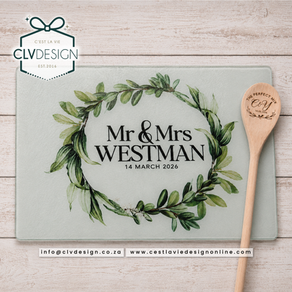 PERSONALISED GLASS CUTTING BOARDS