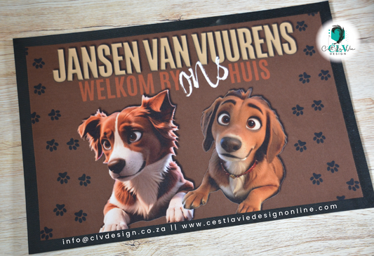 PRINTED DOOR MAT