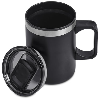 ANGELO STAINLESS STEEL & PLASTIC MUG