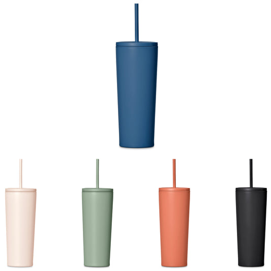 CONCORDE TUMBLER AND STRAW