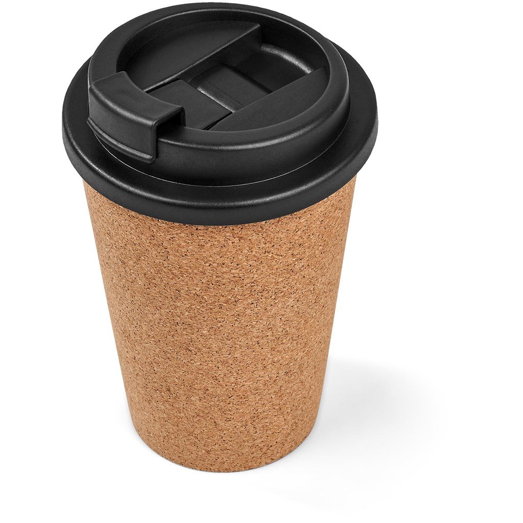 CORK AND WHEAT STRAW DOUBLE WALL TUMBLER - 350ML