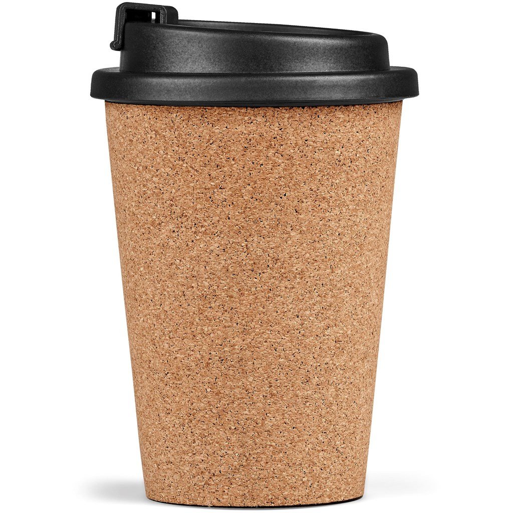 CORK AND WHEAT STRAW DOUBLE WALL TUMBLER - 350ML