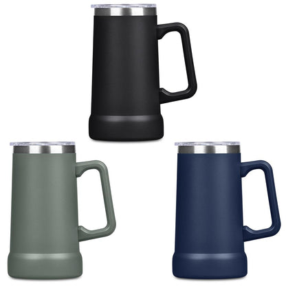 ORIBI STAINLESS STEEL BEER 700ML MUG