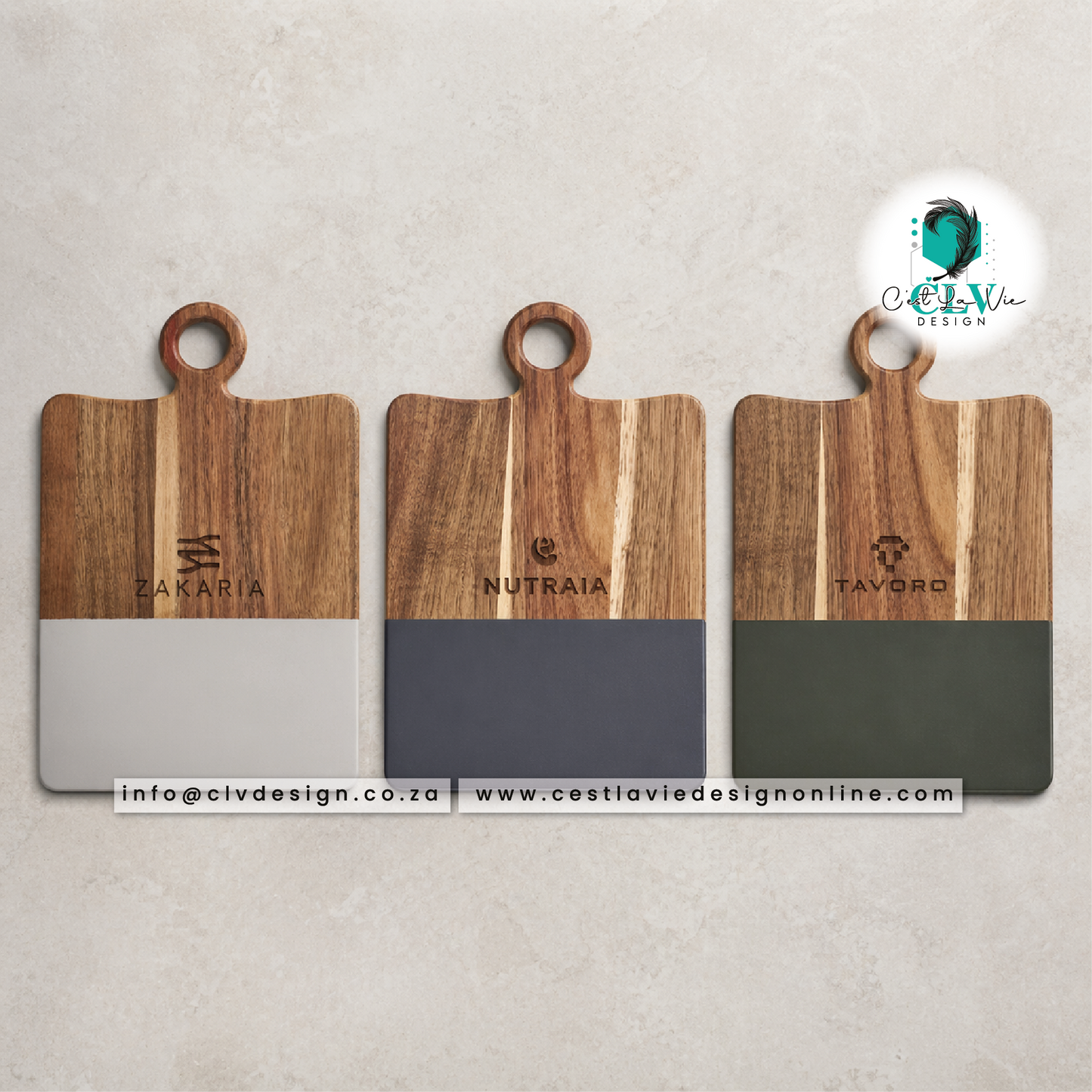 DARLING WOODEN FOOD BOARD