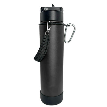 ENGRAVED STAINLESS STEEL ROPE BOTTLE (700ML)
