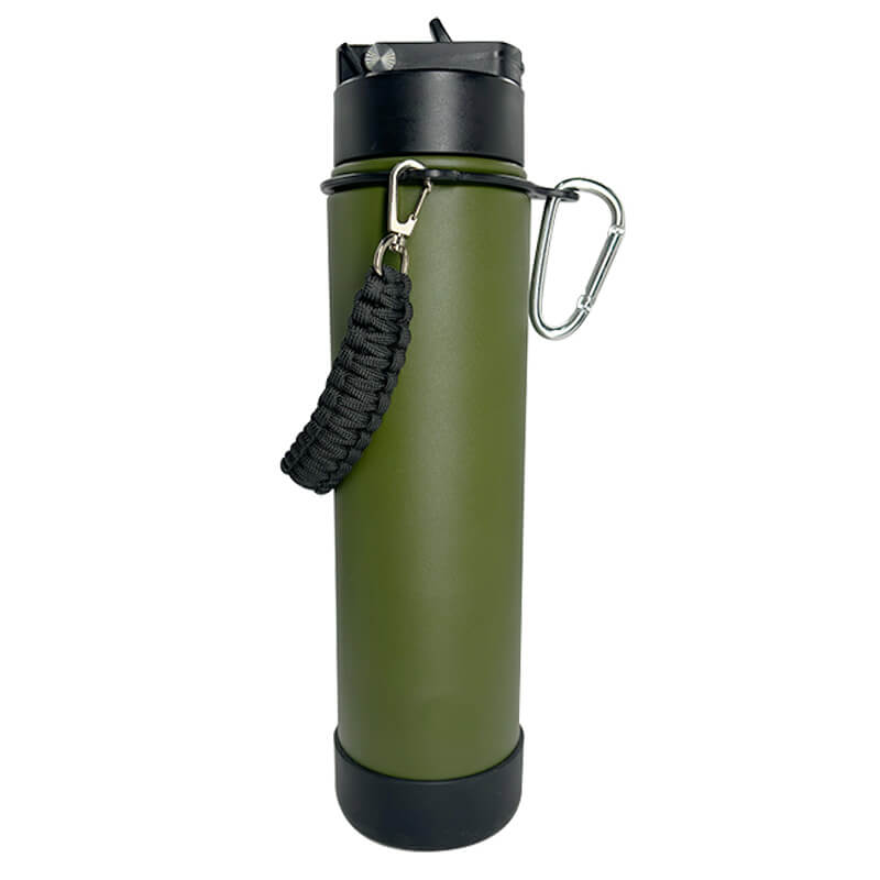 ENGRAVED STAINLESS STEEL ROPE BOTTLE (700ML)