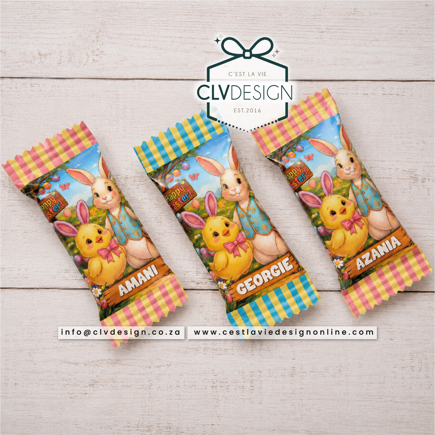 PERSONALISED EASTER EGGS (MIN QTY 10)