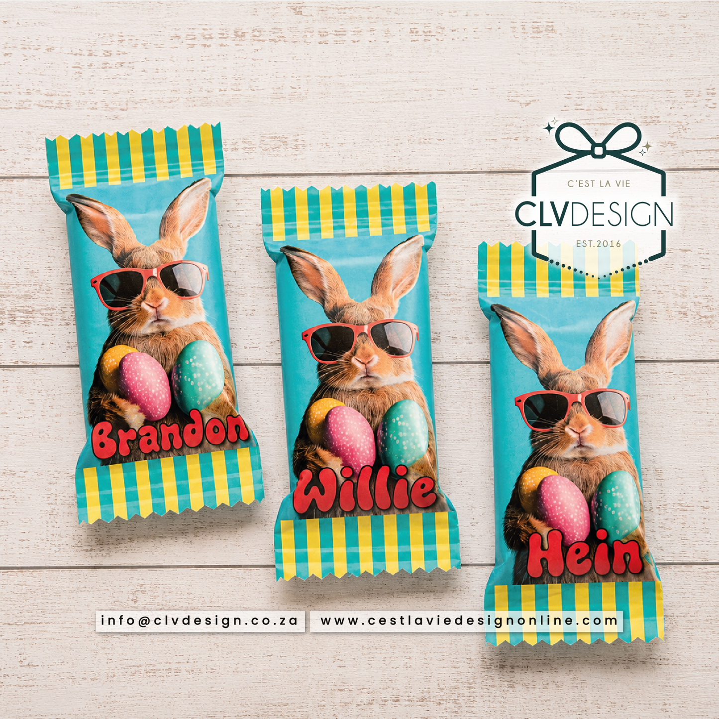 PERSONALISED EASTER EGGS (MIN QTY 10)