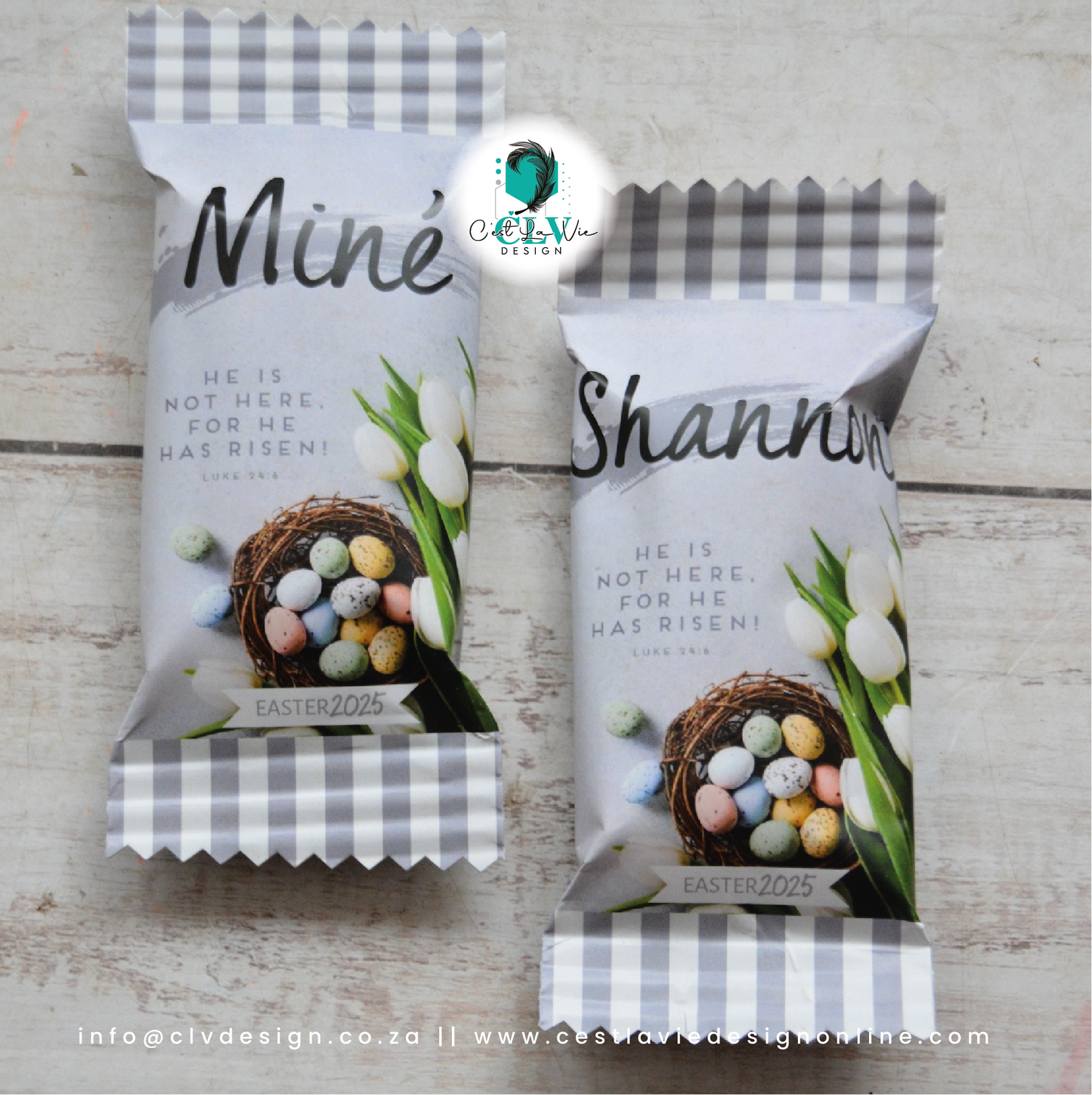 PERSONALISED EASTER EGGS