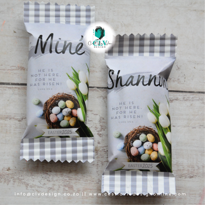 PERSONALISED EASTER EGGS