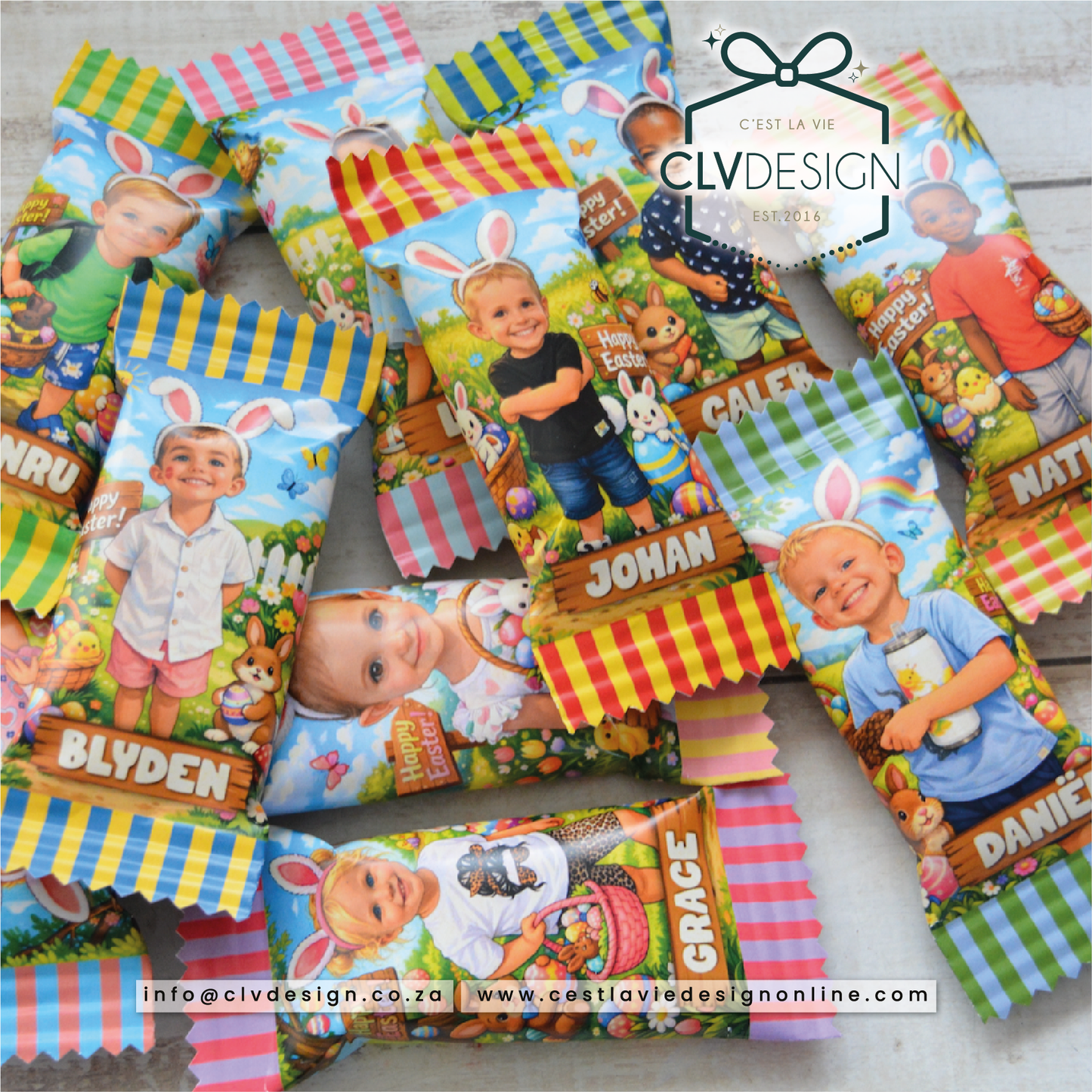PERSONALISED EASTER EGGS (MIN QTY 10)