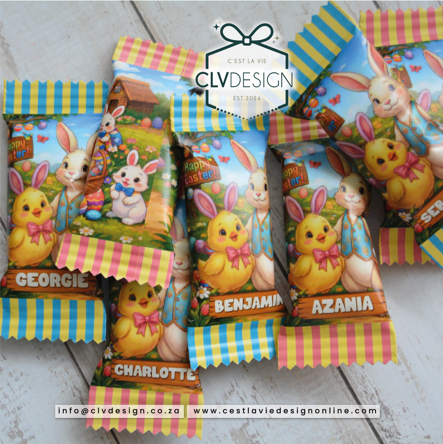 PERSONALISED EASTER EGGS (MIN QTY 10)