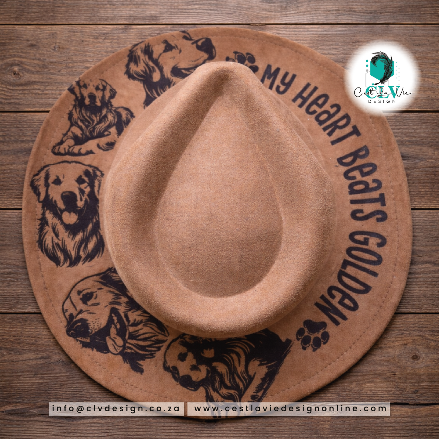 ENGRAVED SUEDE COWBOY HAT