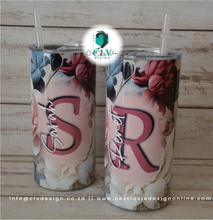 Load image into Gallery viewer, PERSONALISED STEEL SKINNY TUMBLER