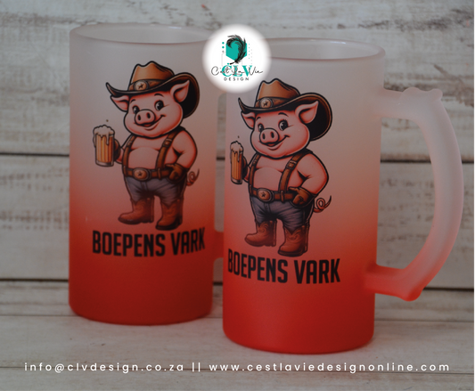 PERSONALISED BEER MUGS