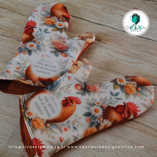 PRINTED MITTENS