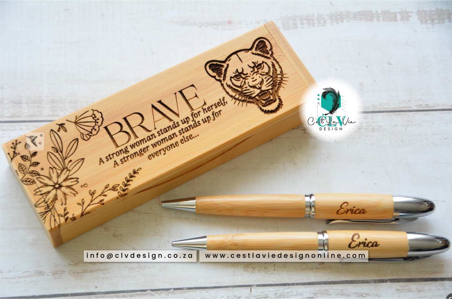 BAMBOO PEN SET