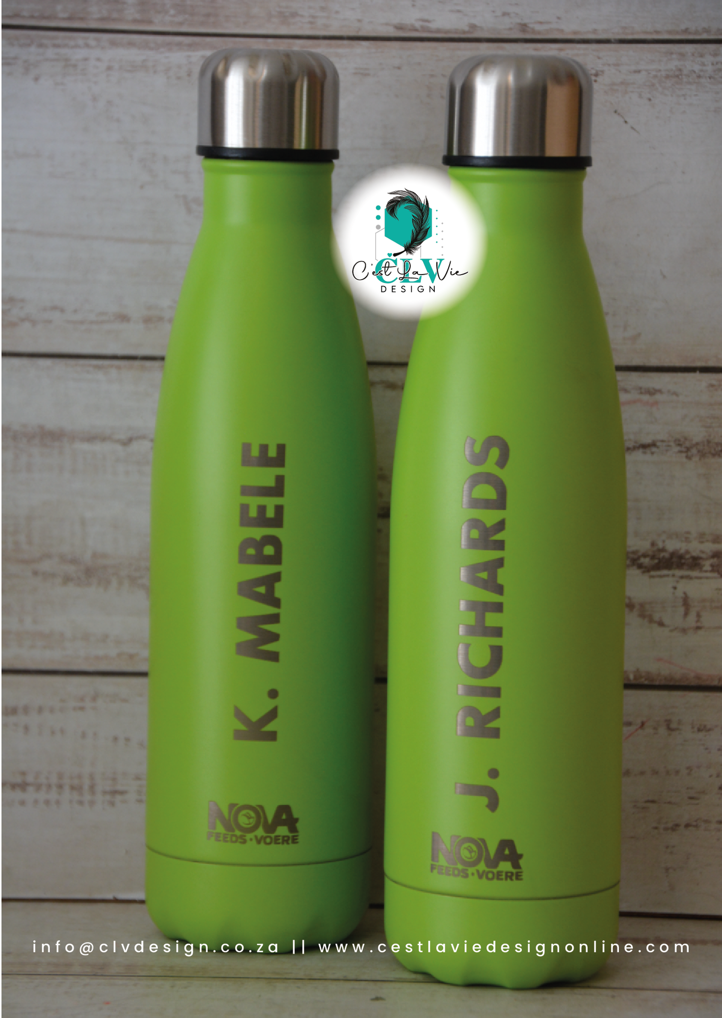 500ML COATED BOTTLES (ENGRAVED)