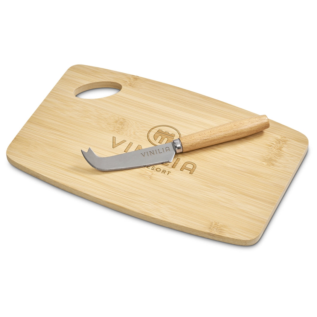 CHARCUTERIE CHEESE BOARD AND KNIFE