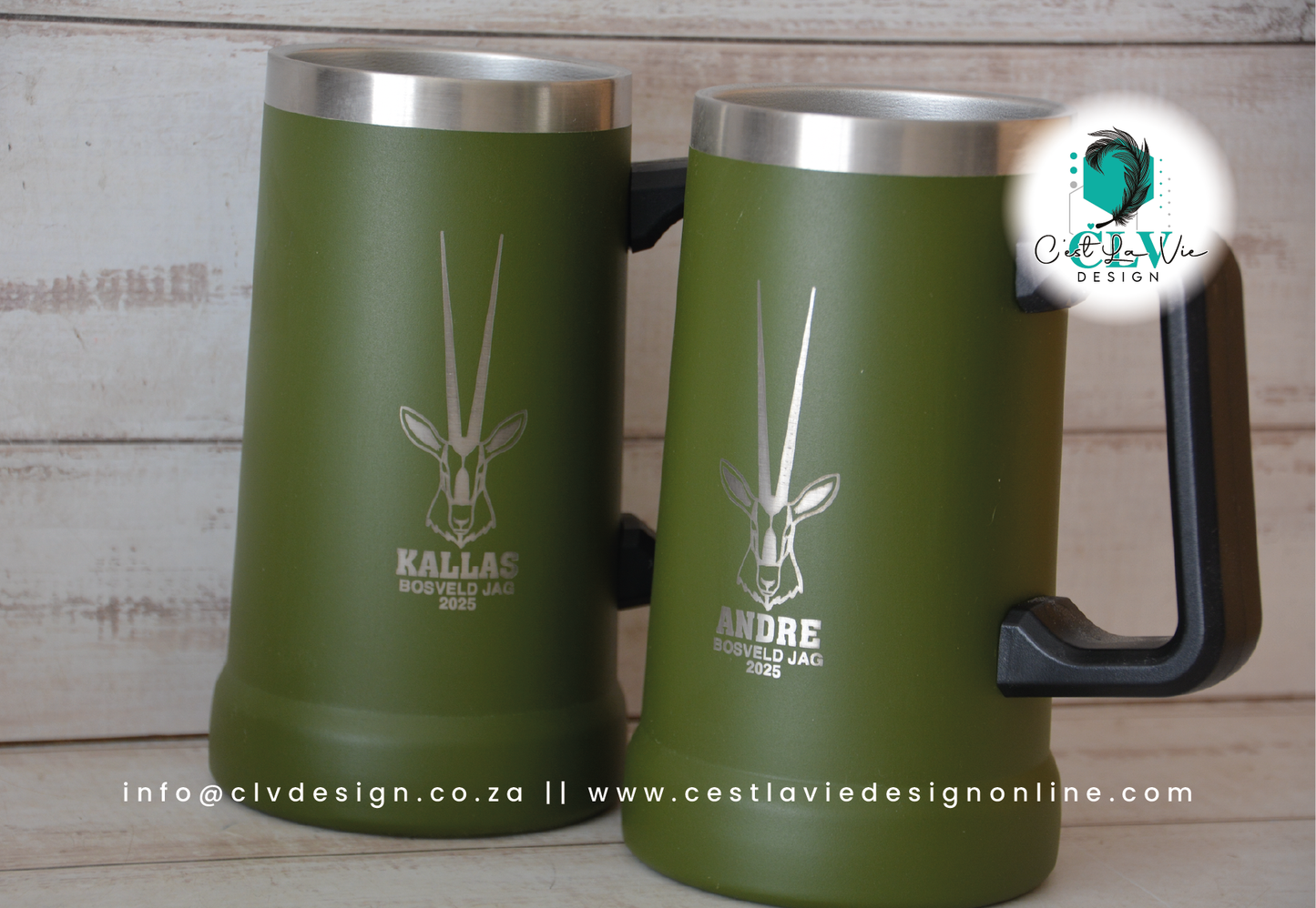 GERMAN BEER MUG (ENRGAVED)