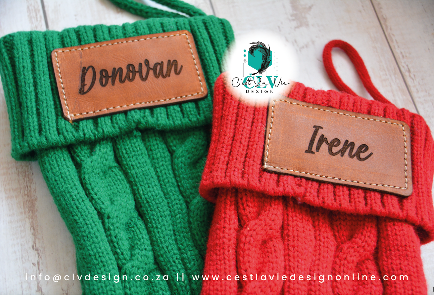 KNITTED CHRISTMAS STOCKING