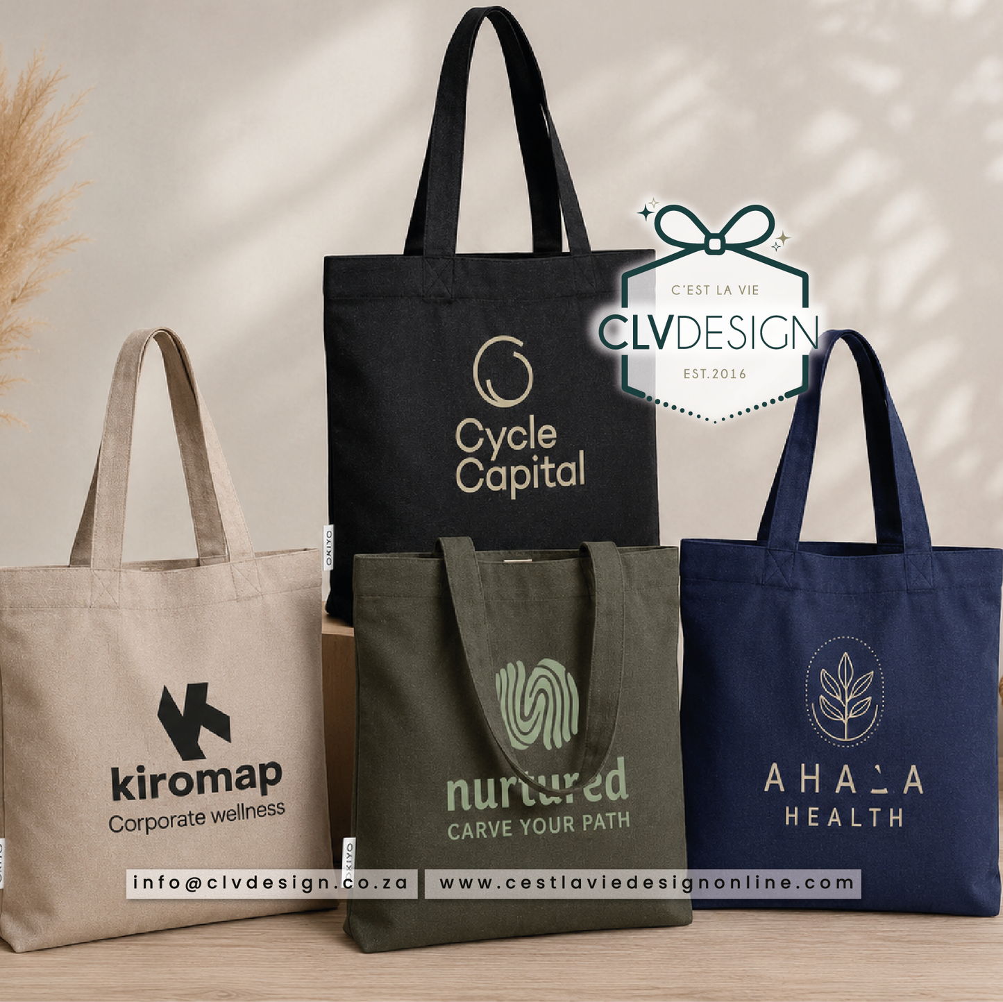 PERSONALISED KYANBASU RECYCLED COTTON SHOPPER