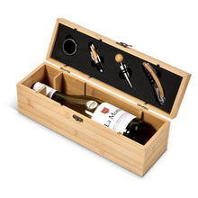 Load image into Gallery viewer, BAMBOO WINE BOX SET