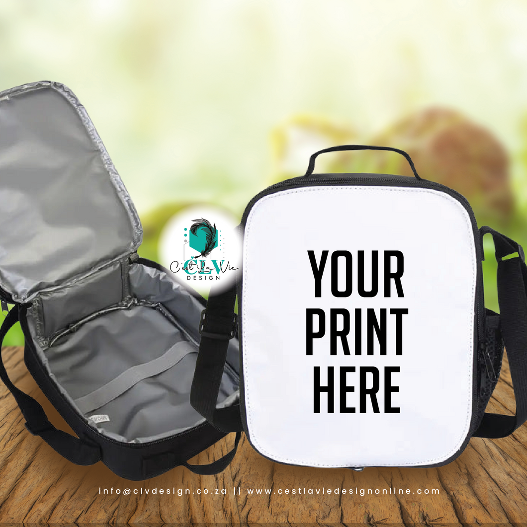 PRINTED INSULATED COOLER LUNCH BAG