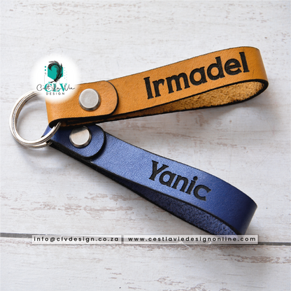 GENUINE LEATHER KEY LOOP HOLDER