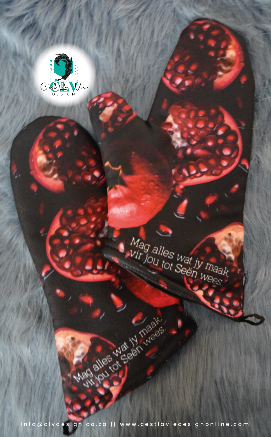 PRINTED MITTENS
