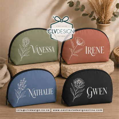 PERSONALISED MESSINA COSMETIC & ACCESSORY BAG