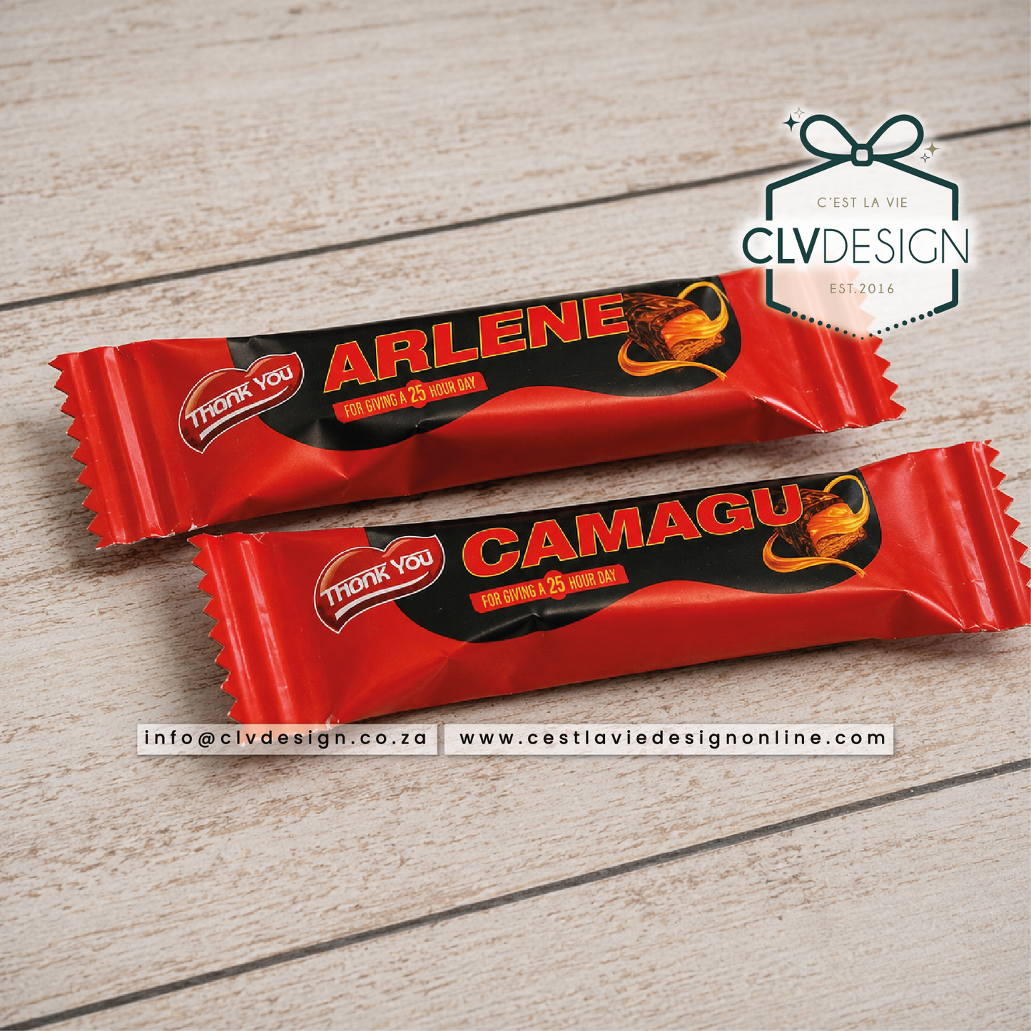 PERSONALISED BAR ONE CHOCOLATE (MIN QTY 10)