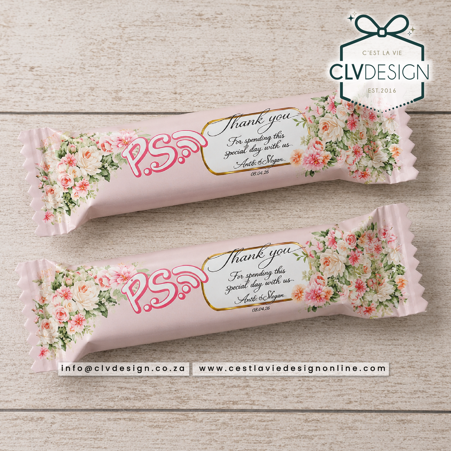 PERSONALISED PS CHOCOLATE (MIN QTY 10)