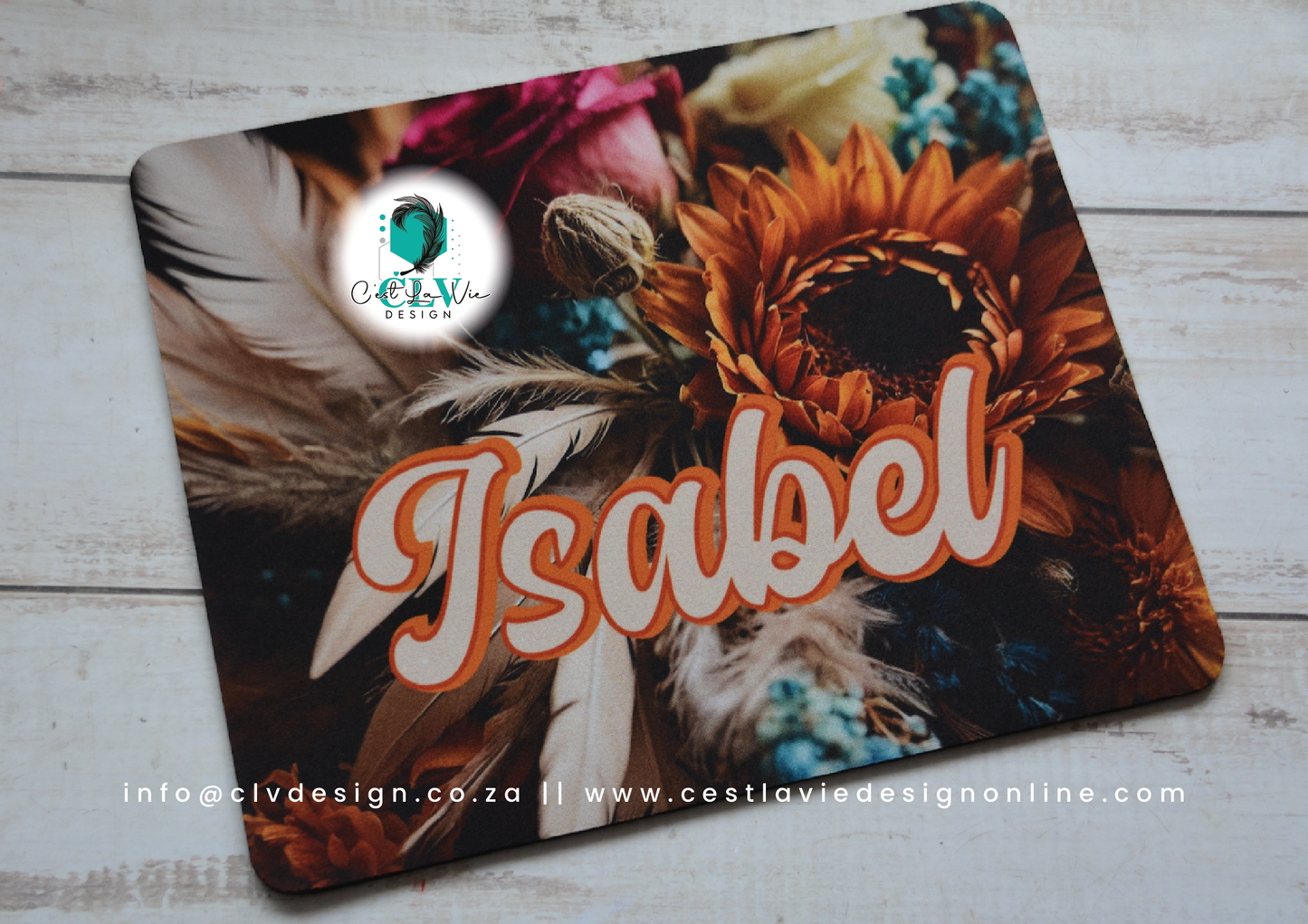 PRINTED MOUSE PAD