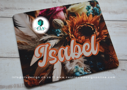 PRINTED MOUSE PAD