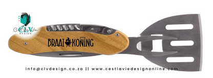FOLDABLE BRAAI TOOL