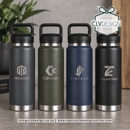 PERSONALISED URBAN TERRAIN NAMAQUA STAINLESS STEEL BOTTLE (780ML)