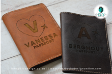 Load image into Gallery viewer, GENUINE LEATHER PASSPORT COVERS