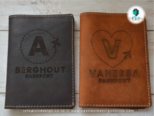 Load image into Gallery viewer, GENUINE LEATHER PASSPORT COVERS