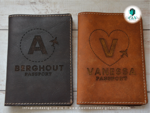 GENUINE LEATHER PASSPORT COVERS