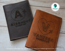 Load image into Gallery viewer, GENUINE LEATHER PASSPORT COVERS