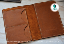 Load image into Gallery viewer, GENUINE LEATHER PASSPORT COVERS