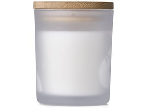 BAMBOO LID SCENTED CANDLE