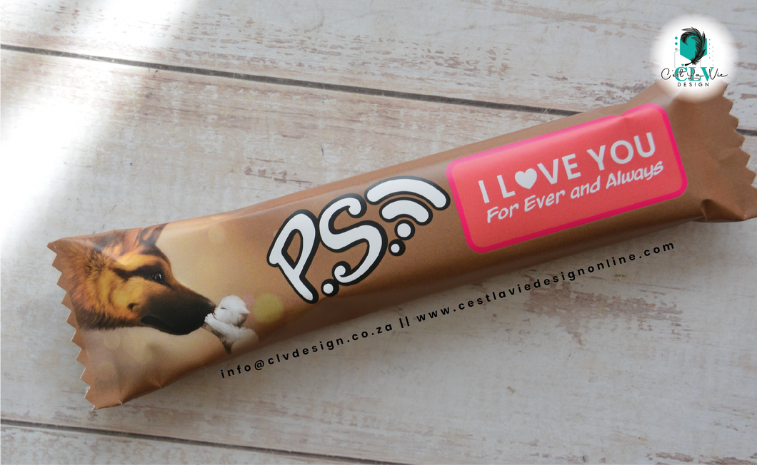 PERSONALISED PS CHOCLATE (48gsm)