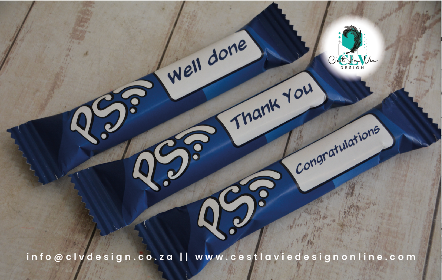 PERSONALISED PS CHOCOLATE (MIN QTY 10)