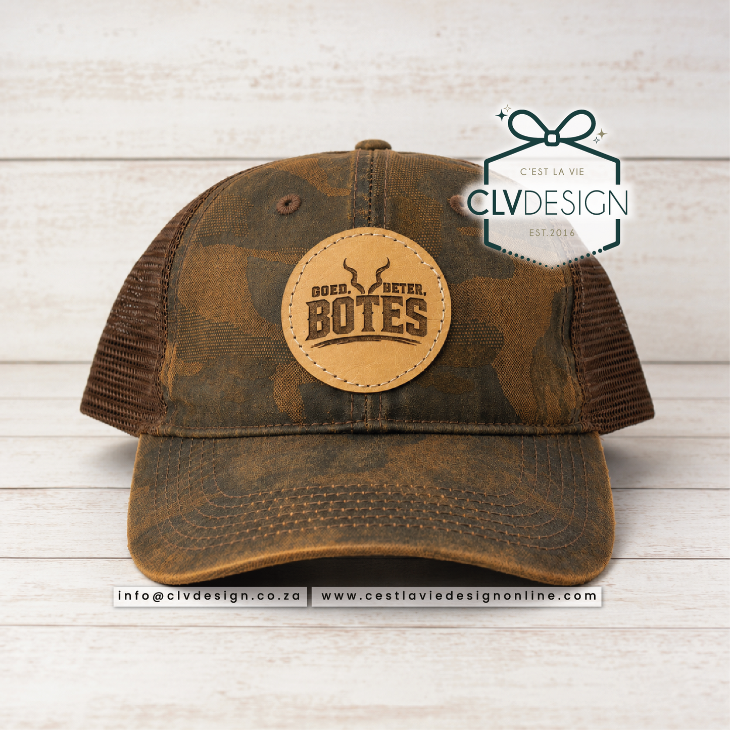 CAPS WITH LEATHER ENGRAVED PATCH (ADULTS)