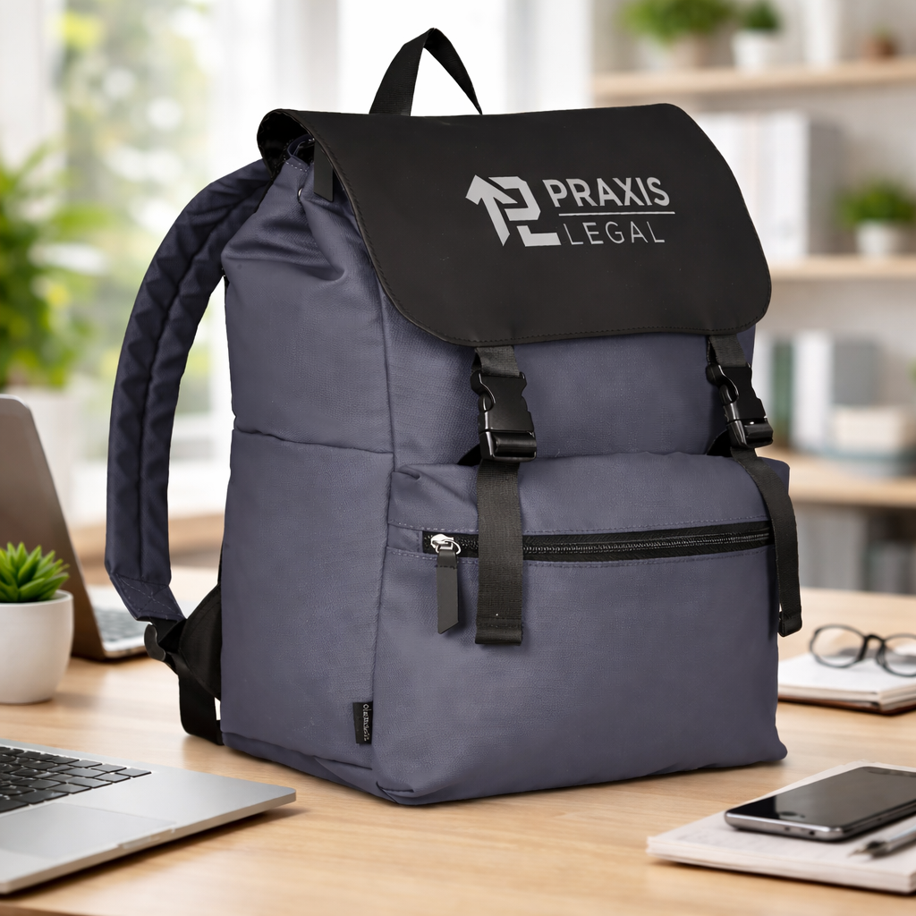 SKYLINE COLOR BLOCK LAPTOP BACKPACK
