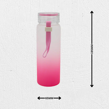 FROSTED 500ML GLASS BOTTLES